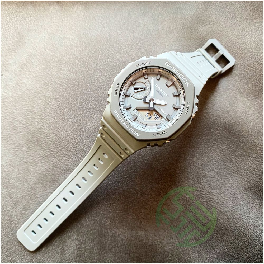 Casio Octagonal Farmhouse Oak Carbon Fiber Gray Watch GA 2110ET 2A 8A 2100SKE 7A7 image 3