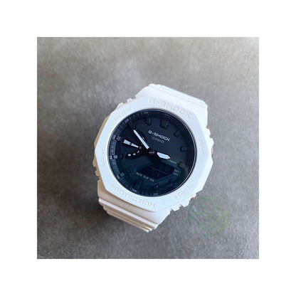 Casio Octagonal Farmhouse Oak Carbon Fiber Gray Watch GA 2110ET 2A 8A 2100SKE 7A7