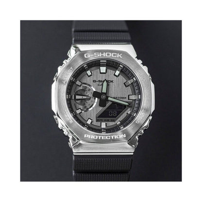 Casio Octagonal Farmhouse Oak Carbon Fiber Gray Watch GA 2110ET 2A 8A 2100SKE 7A7