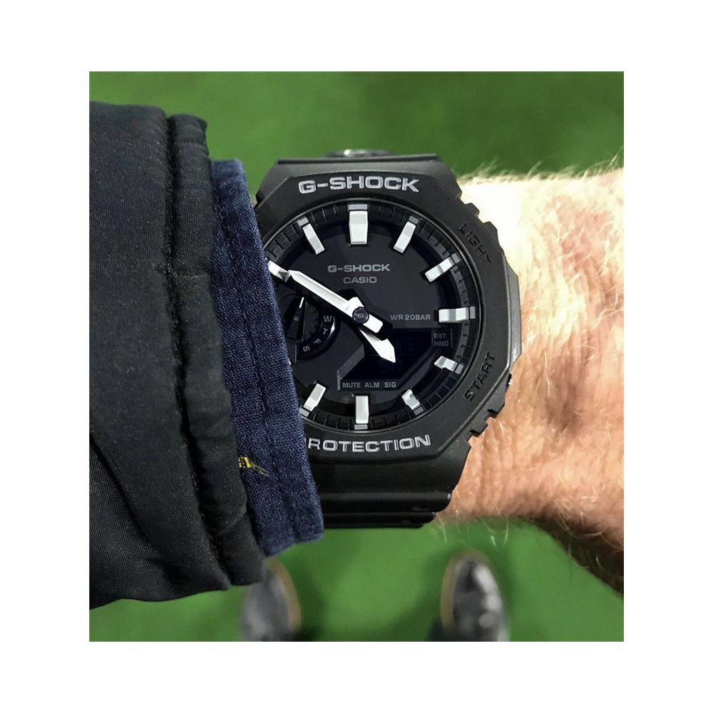 Casio G SHOCK Neon Octagonal Oak Men s and Women s Waterproof Watch GA 2100 1A3 1A4 1A2 BP