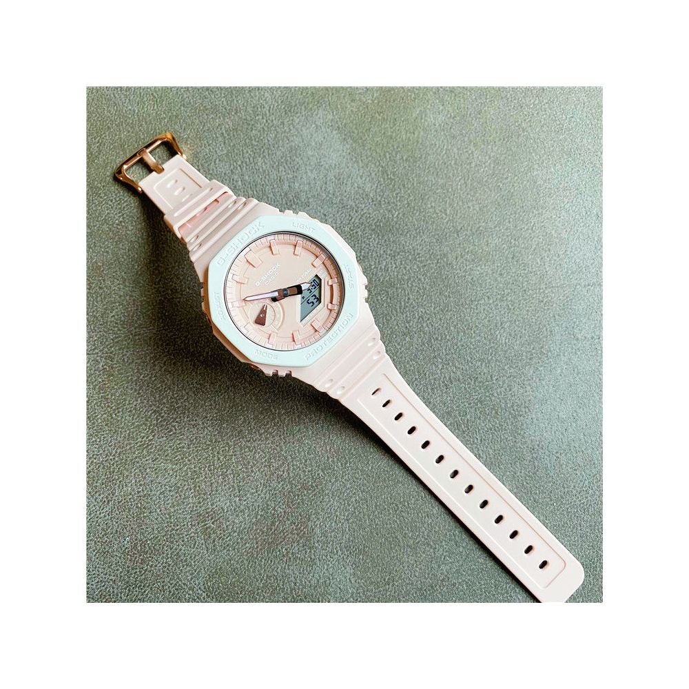 Casio G SHOCK Trendy PINK Series Sports and Leisure Waterproof Watch GA 2110SL 4A4 5600SL image 4
