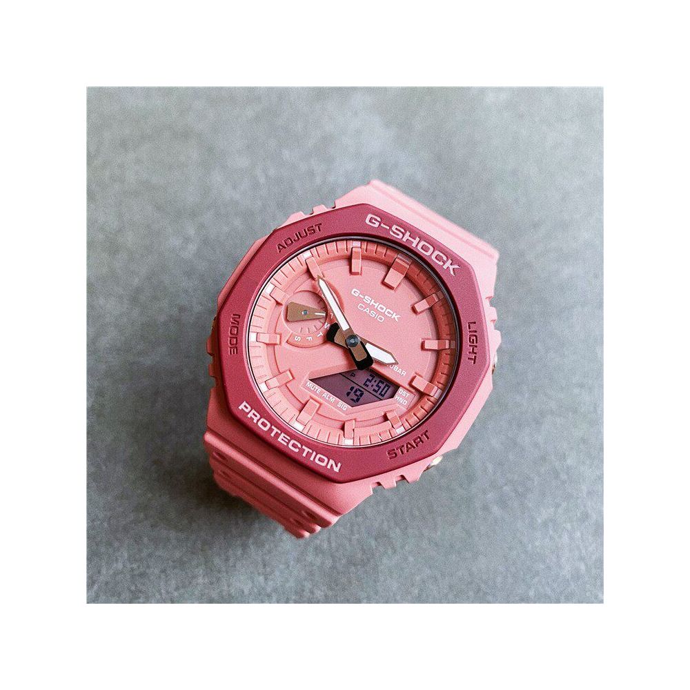 Casio G SHOCK Trendy PINK Series Sports and Leisure Waterproof Watch GA 2110SL 4A4 5600SL
