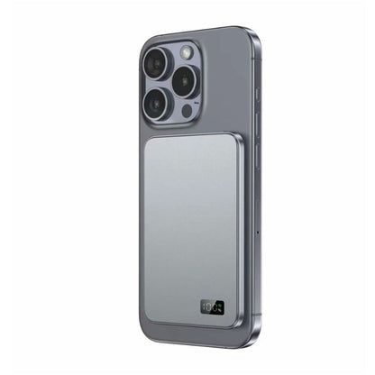 New Ultra thin Alloy Powerbank Magnetic Power Bank Wireless image 0