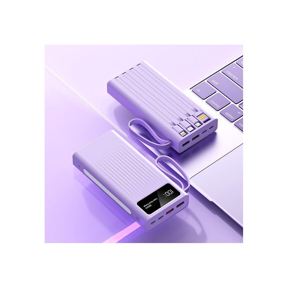 3C certified genuine super flash power bank with a large capacity of 80000 mAh suitable for Apple and Huawei and can be used on airplanes