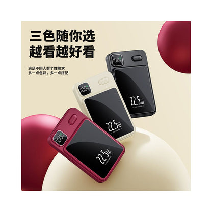 Cross border lightweight magnetic wireless 22W fast charging power bank with PowerBank Magsafe mobile power bank image 2