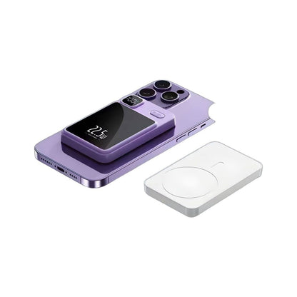 Cross border lightweight magnetic wireless 22W fast charging power bank with PowerBank Magsafe mobile power bank image 5