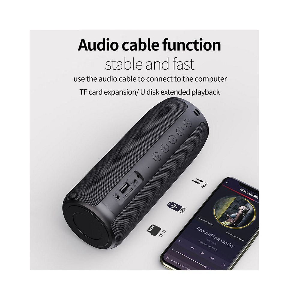 Bluetooth Speaker wireless Bluetooth speaker high sound quality high volume subwoofer outdoor card insertion sound system image 2