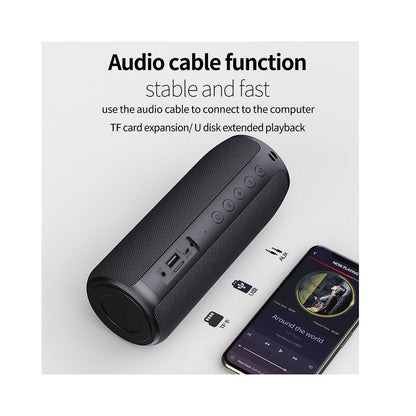 Bluetooth Speaker wireless Bluetooth speaker high sound quality high volume subwoofer outdoor card insertion sound system image 2