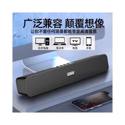 Wireless Bluetooth computer speaker quad core speaker for home living room audio heavy bass wired card insertion high volume desktop image 2
