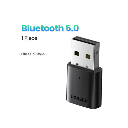 UGREEN USB Bluetooth 5 3 Adapter Bluetooth 5 0 PC Bluetooth Receiver Car Bluetooth Expansion Device