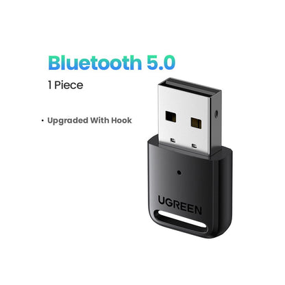 UGREEN USB Bluetooth 5 3 Adapter Bluetooth 5 0 PC Bluetooth Receiver Car Bluetooth Expansion Device