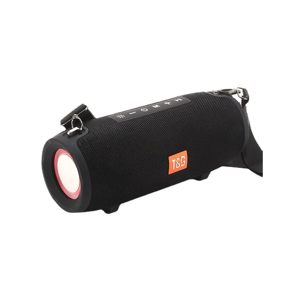 20W Bluetooth speaker subwoofer outdoor portable RGB light effect speaker 285x110x120mm square dance speaker image 5