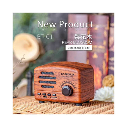 Deutsche Welle Berlin Universal Retro Outdoor Portable Mini Audio Card Radio Wireless Bluetooth Speaker image 2