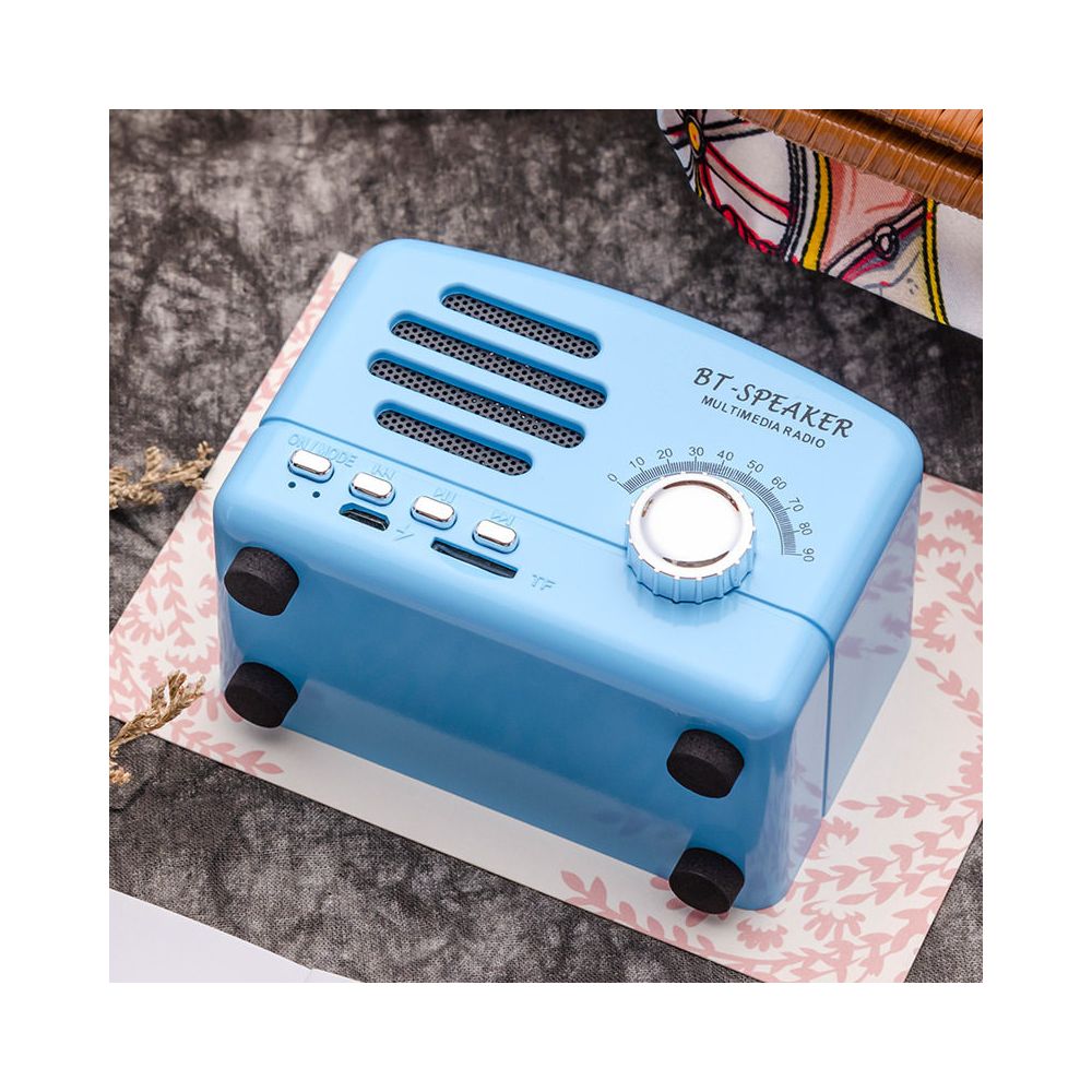 Deutsche Welle Berlin Universal Retro Outdoor Portable Mini Audio Card Radio Wireless Bluetooth Speaker