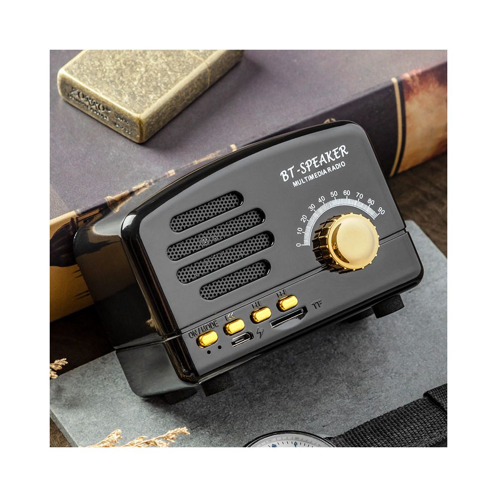 Deutsche Welle Berlin Universal Retro Outdoor Portable Mini Audio Card Radio Wireless Bluetooth Speaker
