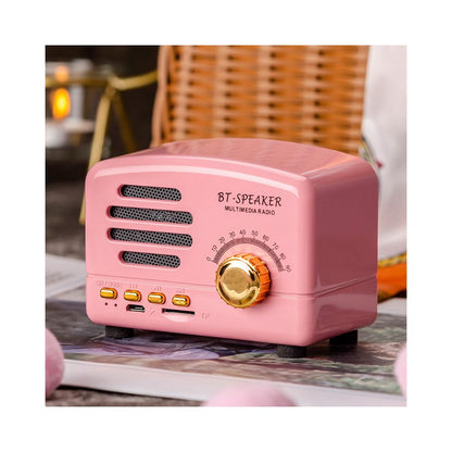 Deutsche Welle Berlin Universal Retro Outdoor Portable Mini Audio Card Radio Wireless Bluetooth Speaker
