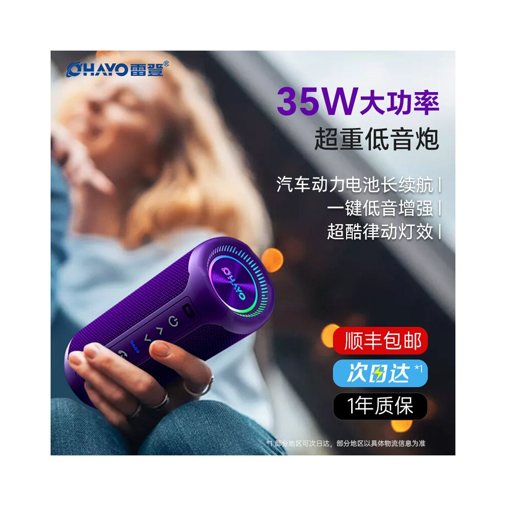 Leiden X10MAX Bluetooth speaker portable high volume speaker outdoor waterproof wireless 35W plug in subwoofer image 0