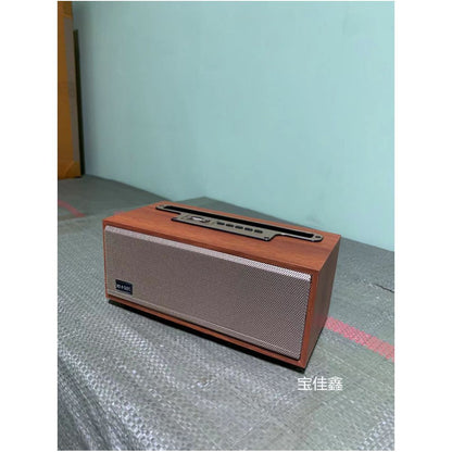 Export to Germany with a unique texture Bluetooth card insertable wooden retro Bluetooth speaker speaker home computer