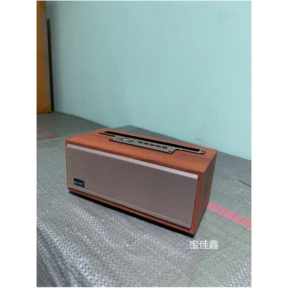 Export to Germany with a unique texture Bluetooth card insertable wooden retro Bluetooth speaker speaker home computer