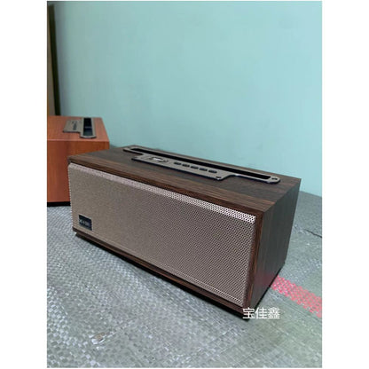 Export to Germany with a unique texture Bluetooth card insertable wooden retro Bluetooth speaker speaker home computer
