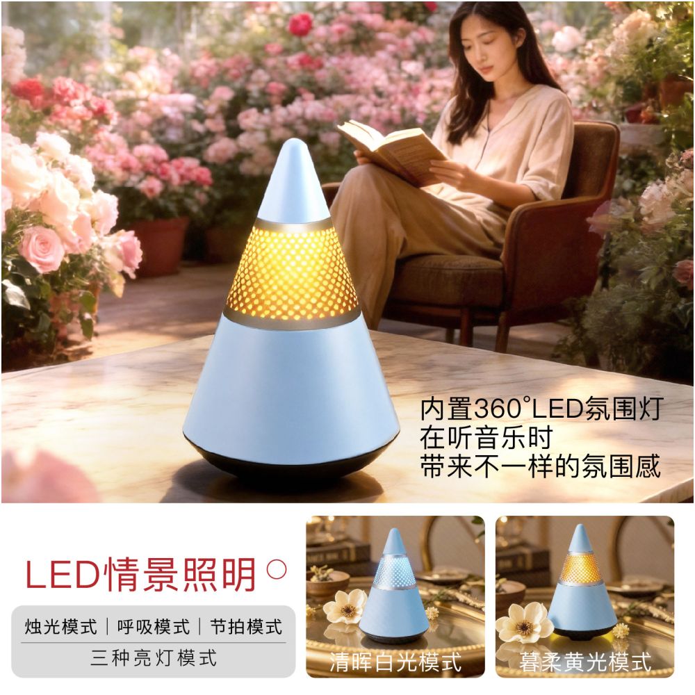 Portable Bluetooth speaker small high volume wireless mini speaker ornament girls birthday gift subwoofer waterproof image 2