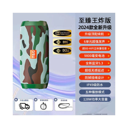 Bluetooth subwoofer speaker wireless small speaker overweight mini portable car outdoor high sound quality 2025 new model