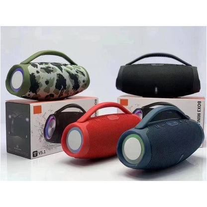 Factory cross border BOX3 God of War Bluetooth speaker home side light wireless outdoor portable speaker subwoofer speaker