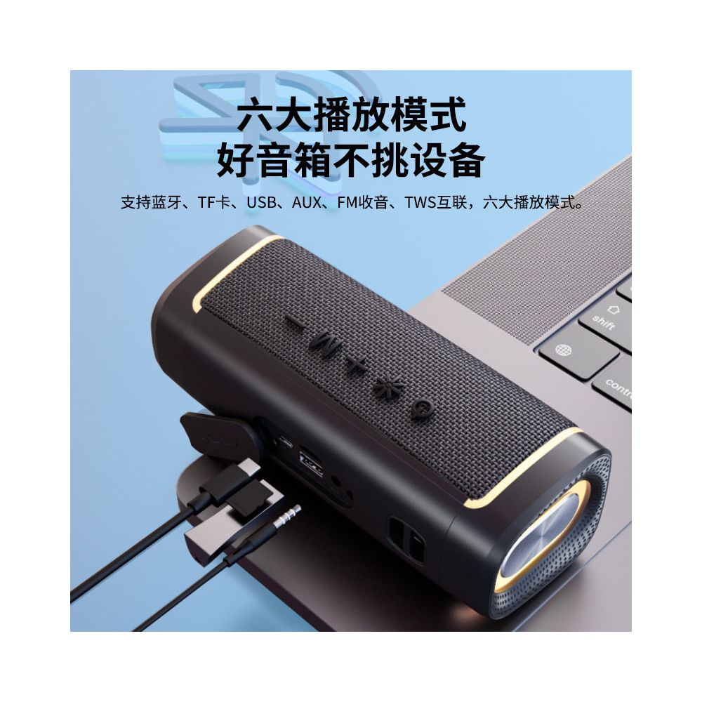 Bluetooth speaker wireless speaker desktop computer plug in card USB flash drive subwoofer super large volume outdoor 2025 new model image 4