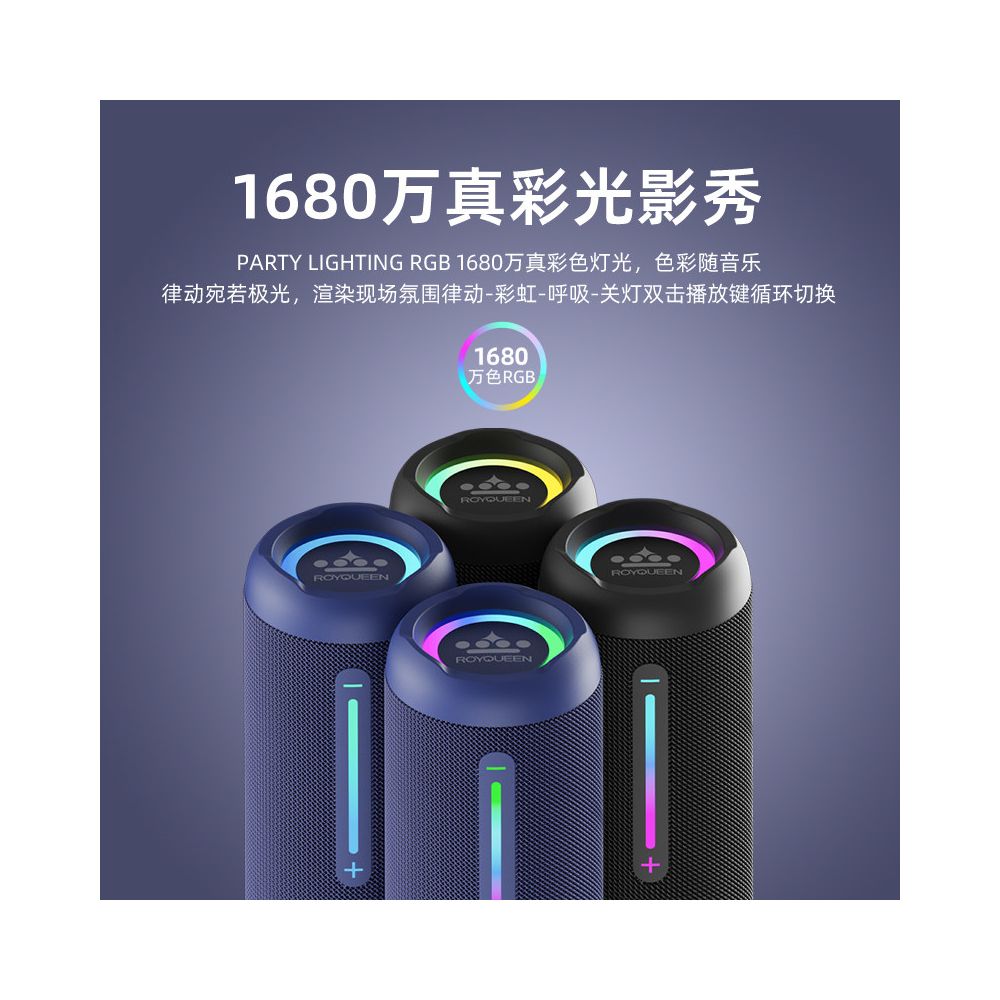 Langqin M400MAX outdoor portable wireless Bluetooth speaker waterproof subwoofer fever grade high quality speaker image 4