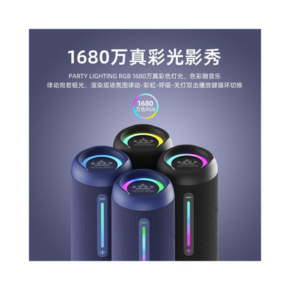 Langqin M400MAX outdoor portable wireless Bluetooth speaker waterproof subwoofer fever grade high quality speaker image 4