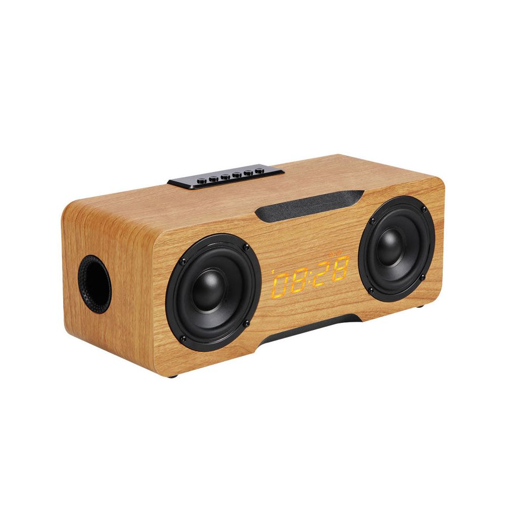 National M8C wireless Bluetooth speaker high volume subwoofer TV computer home desktop retro wooden speaker