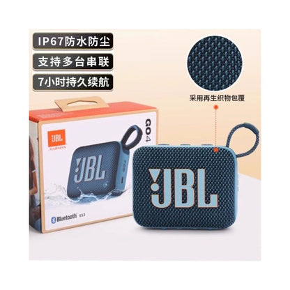 JBL GO4 Wireless Bluetooth Audio Gold Brick Portable Outdoor Waterproof Mini Bass Gift Speaker image 1
