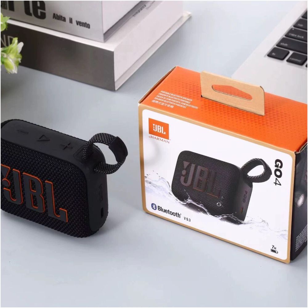 JBL GO4 Wireless Bluetooth Audio Gold Brick Portable Outdoor Waterproof Mini Bass Gift Speaker image 3