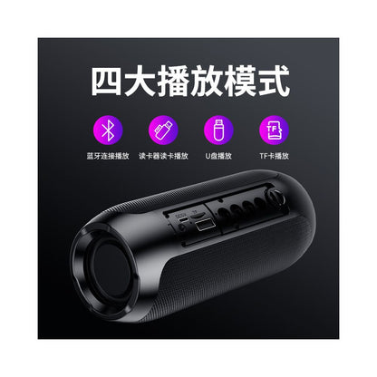 Durable heavy bass Bluetooth speaker supports TF card dual speaker wireless speaker 5 2 low latency image 5