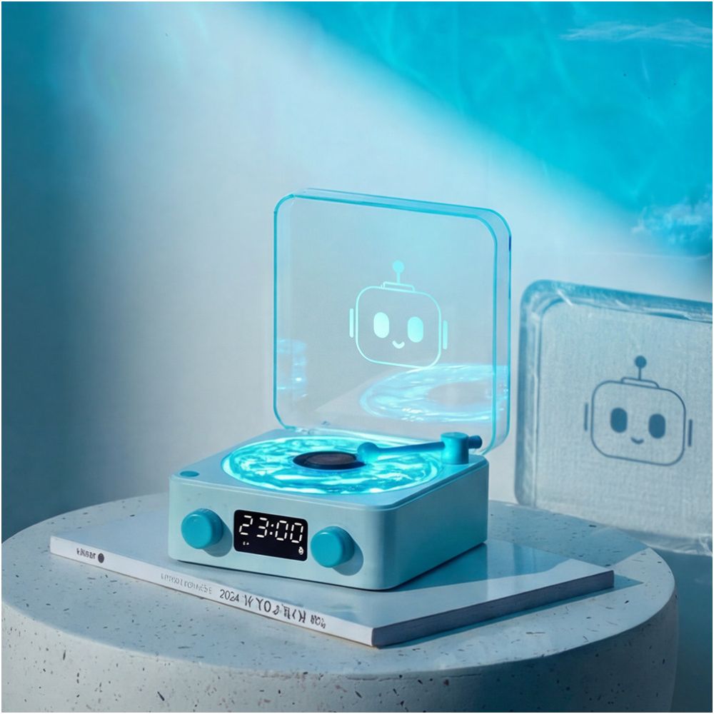 AI intelligent voice Bluetooth speaker subwoofer with high sound quality and large volume home outdoor voice control wireless small speaker image 4