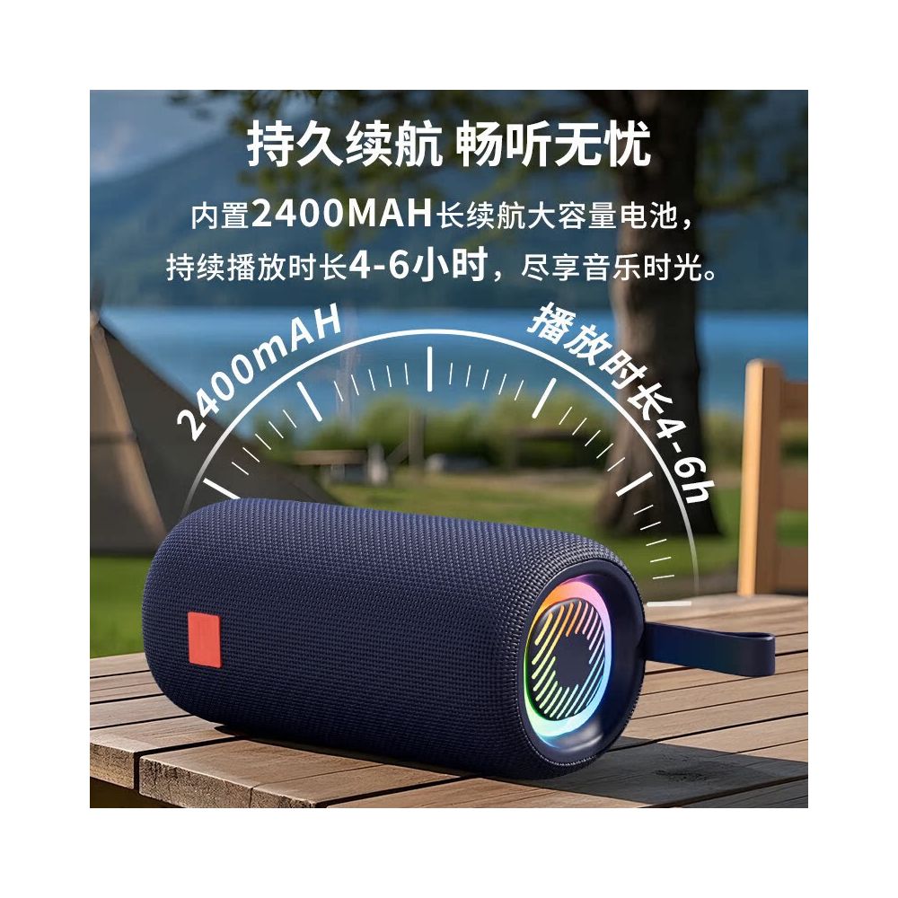 German Berliner Bluetooth Speaker Home Wireless Mini Speaker Small Subwoofer Super Low Bass High Sound Quality image 2