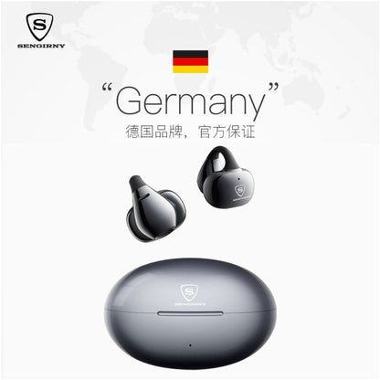 German SENGIRNY Bluetooth earphones with air bone conduction no in ear movement wireless ear clip hanging 2026 new model image 1