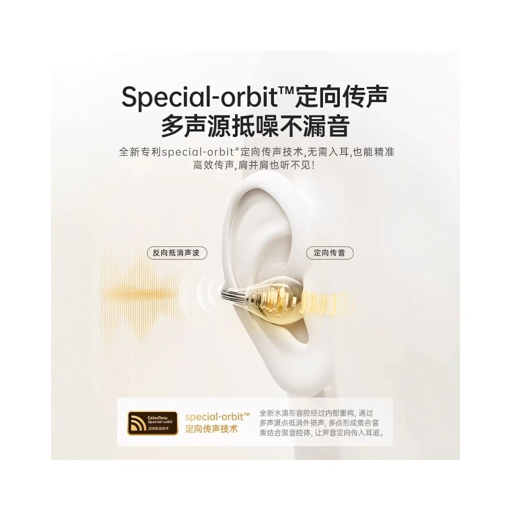 German SENGIRNY Bluetooth earphones with air bone conduction no in ear movement wireless ear clip hanging 2026 new model image 5