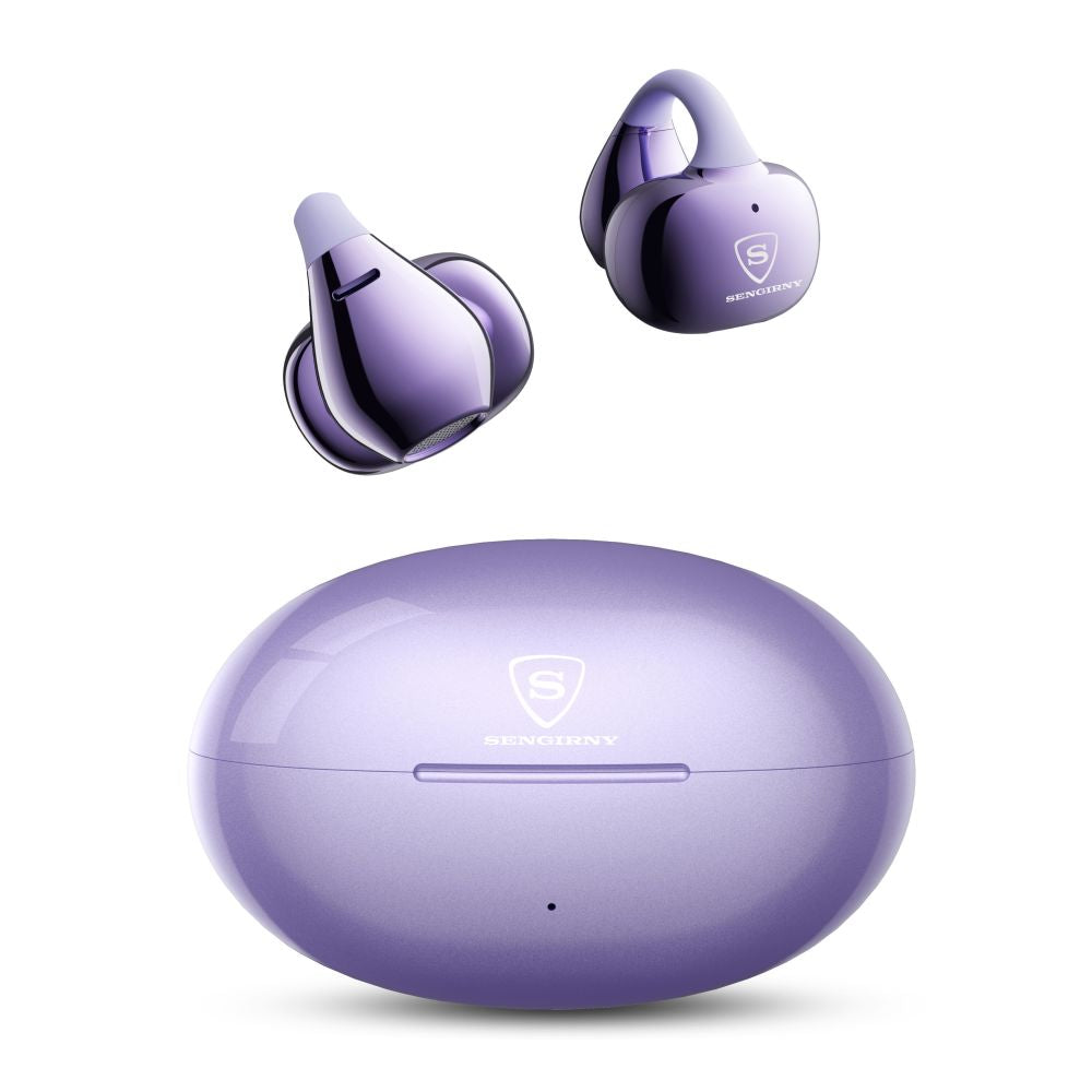 German SENGIRNY Bluetooth earphones with air bone conduction no in ear movement wireless ear clip hanging 2026 new model