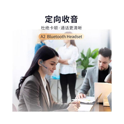 Wireless Bluetooth earphones with microphone for takeaway business high definition call noise reduction no in ear support dual connection Michael disassembly image 3