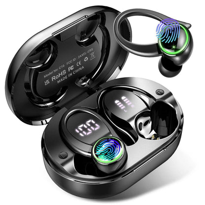 DRSAEC Wireless Earbuds Sports Bluetooth Headphones 5 3 4 E