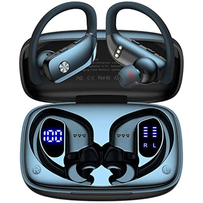Wireless Earbuds Bluetooth Headphones 48hrs Play Back Sport image 1