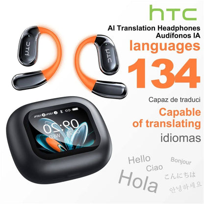 HTC NE27 Wireless Headphones AI Translator Earbuds OWS Sport image 1