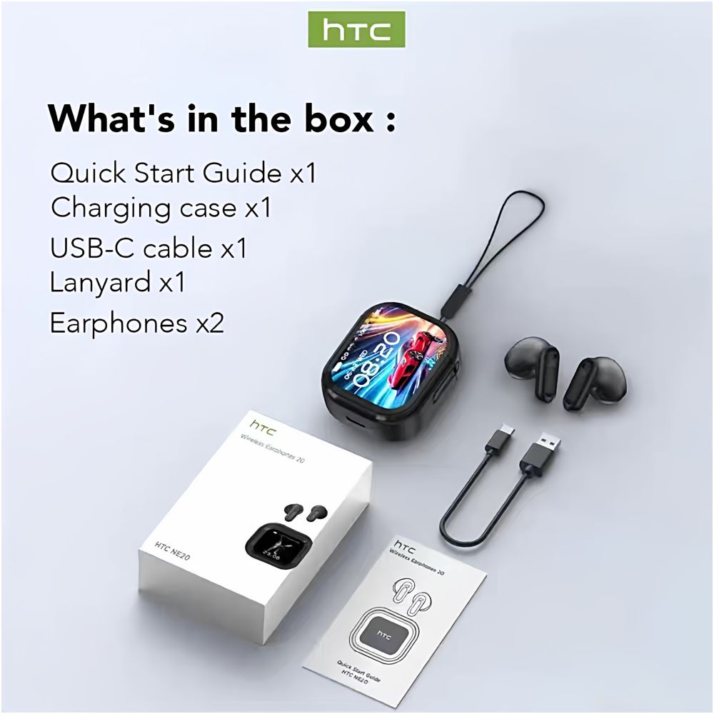HTC NE20Bluetooth V6 0 Earphones AI Translator Earbuds image 2