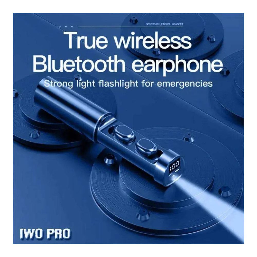 N21 Wireless Earphones Stereo Bass Earbuds LED Digital Displ image 2