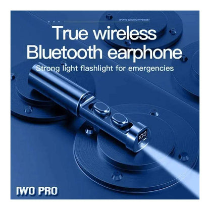 N21 Wireless Earphones Stereo Bass Earbuds LED Digital Displ image 2