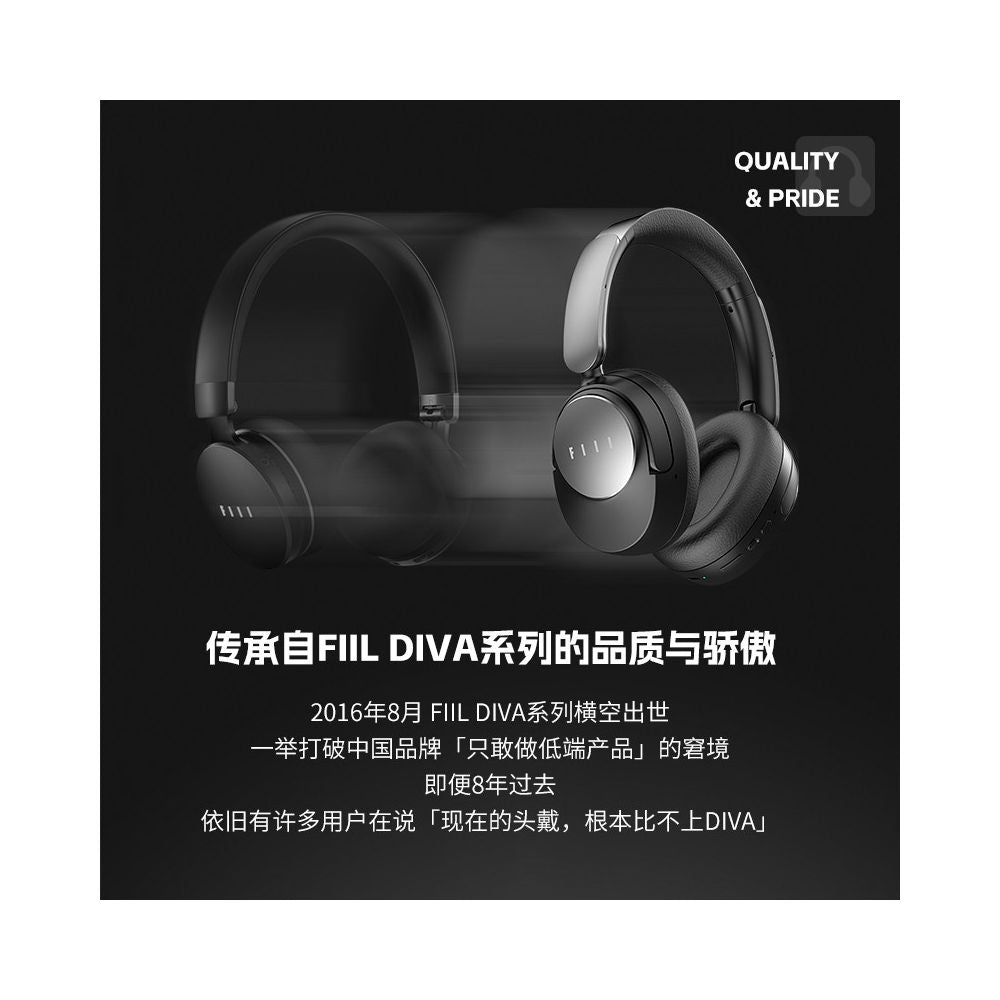 Official Genuine Fiil Key Max Deep Active Noise Reduction Gold Head Wearable Bluetooth Earphones image 5