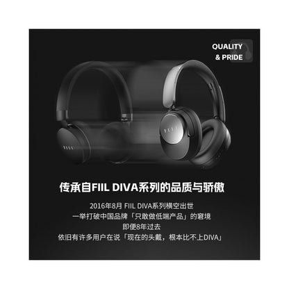 Official Genuine Fiil Key Max Deep Active Noise Reduction Gold Head Wearable Bluetooth Earphones image 5