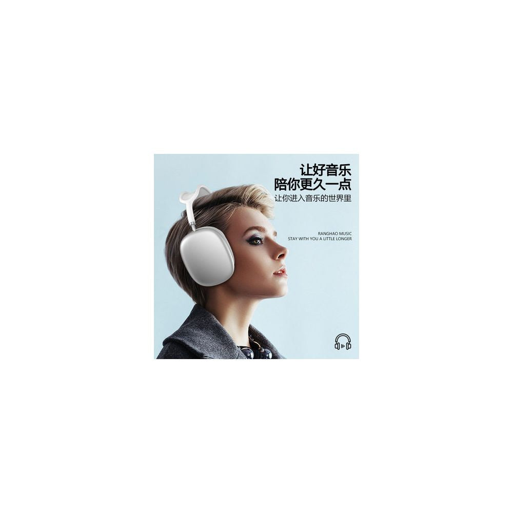 P9 Pro Max Top selling Bluetooth Earphones Head mounted Noise cancelling Phone Wireless Earphones Decorative Camera Universal image 2