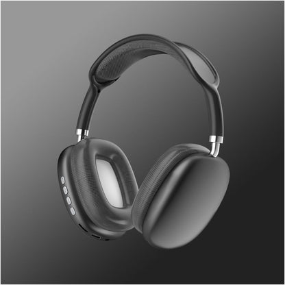 P9 Pro Max Top selling Bluetooth Earphones Head mounted Noise cancelling Phone Wireless Earphones Decorative Camera Universal image 4